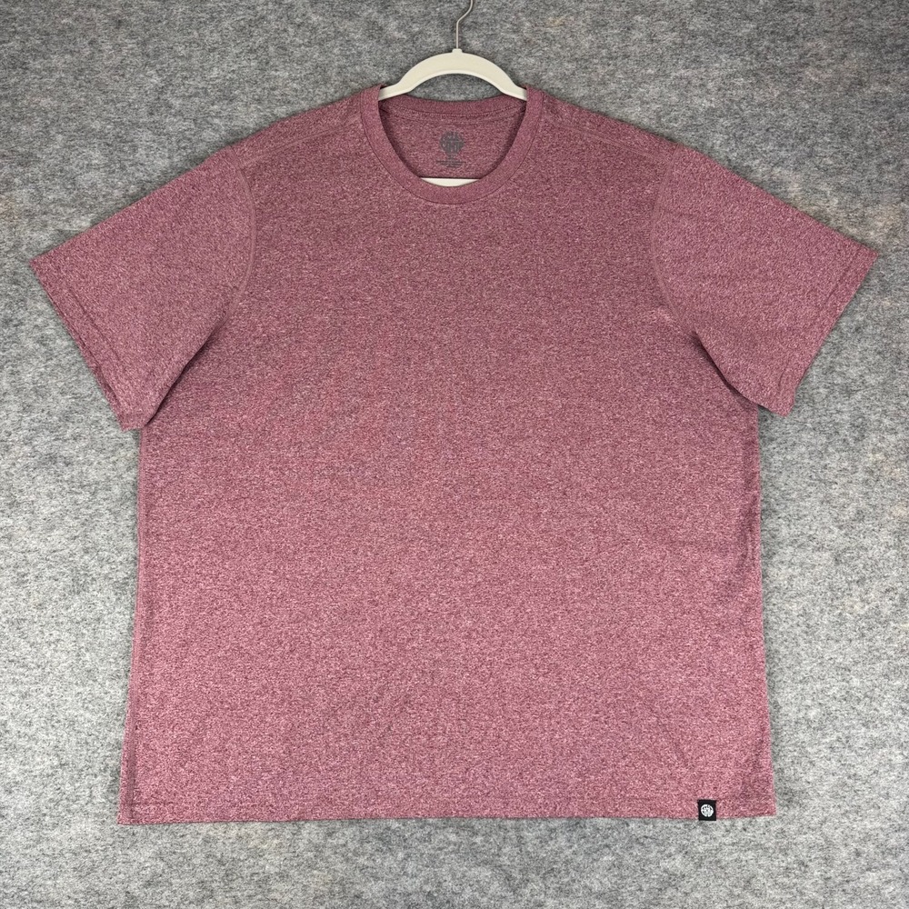 REI Co-op Tech T-Shirt Polyester Maroon Mens XL